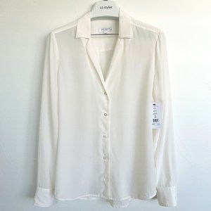 Equipment FR Adalyn 100% Silk Shirt, Size XS / P